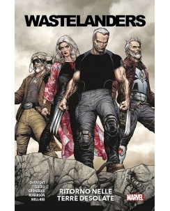 Wastelanders ritorno terre desolate con Wolverine di Roberson ed. Panini SU38