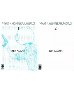 What a wonderful world 1/2 serie COMPLETA RISTAMPA di Asano ed. Panini SC06