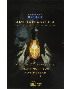 Dc Black Label : Batman Arkham Asylum di Morrison McKean NUOVO ed. Panini FU24