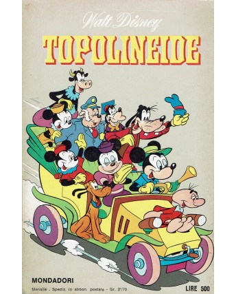 Classici Disney Seconda Serie n. 15 Topolineide BOLLINI ed. Mondadori BO06