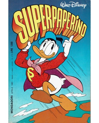 Classici Disney Seconda Serie n. 76 Superpaperino ed. Mondadori BO06