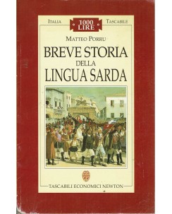 Matteo Porru : Breve storia della lingua sarda ed. Newton A92