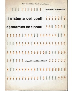 Giannone : Il sistema dei conti economici nazionali ed. Einaudi A88