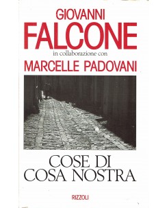 Giovanni Falcone, M. Padovani: Cose di Cosa Nostra ed. Rizzoli A45
