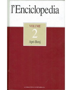L' enciclopedia della Biblioteca di Repubblica   2 Apri Benj ed. Repubblica A75