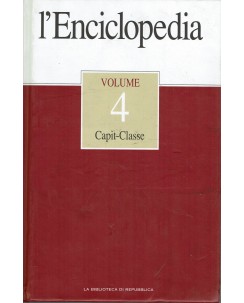 L' enciclopedia  4 capit classe ed. Biblioteca della Repubblica A75