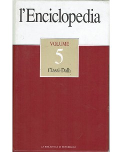 L' enciclopedia  5 classi Dalh ed. Biblioteca della Repubblica A75