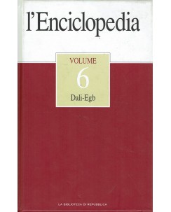 L' enciclopedia della Biblioteca di Repubblica   6 Dali Egb ed. Repubblica A75