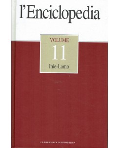 L' enciclopedia della Biblioteca di Repubblica  11 Inie Lamo ed. Repubblica A75