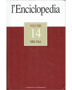 L' enciclopedia della Biblioteca di Repubblica  14 Mik Niet ed. Repubblica A85