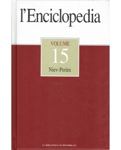 L' enciclopedia della Biblioteca di Repubblica  15 Niev Perim ed. Repubblica A85