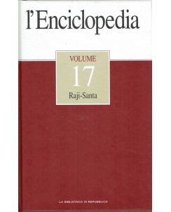 L' enciclopedia della Biblioteca di Repubblica  17 Raji Santa ed. Repubblica A85