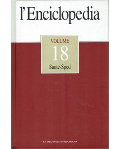 L' enciclopedia della Biblioteca di Repubblica  18 Sante Sped ed. Repubblica A85