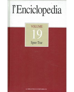 L' enciclopedia della Biblioteca di Repubblica  19 Spee Trar ed. Repubblica A85