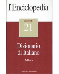 L' enciclopedia della Biblioteca di Repubblica  21 A Dirim ed. Repubblica A85