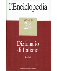 L' enciclopedia della Biblioteca di Repubblica  24 Rovi Z ed. Repubblica A85