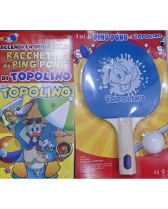 Topolino n.3477 GADGET racchetta Ping Pong NUOVO ed. Panini FU40