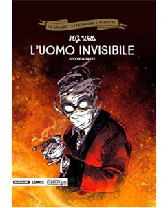 Grande letteratura fumetti  36 L'uomo invisibile 2 di Wells NUOVO ed. Mondadori