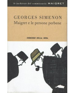 George Simenon : Maigret e le persone perbene ed. Corriere Sera A05