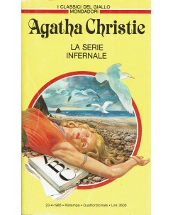Aghata Christie : la serie infernale ed. Giallo Mondadori A05