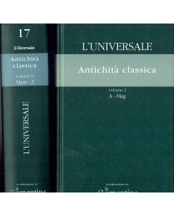 L'Universale : Antichita' Classica 2 volumi Le Garzantine Il Giornale A07
