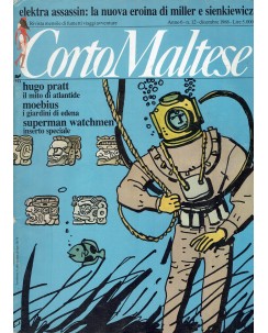 Corto Maltese Anno 6 12 Pratt Moebius Watchmen Elektra ed. RCS FU03