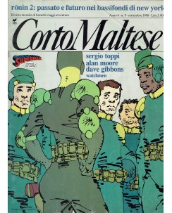 Corto Maltese Anno 6  9 Toppi Moore Gibson Watchmen ed. RCS FU03