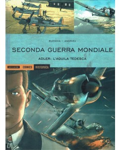 Historica 80 seconda guerra mondiale Adler aquila tedesca ROVINATO ed. Mondadori