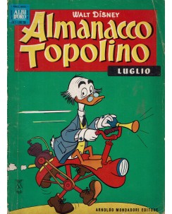 Almanacco Topolino 1962 n. 7 Luglio Edizioni  Mondadori