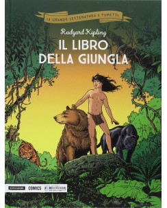 Grande letteratura fumetti   5 il libro della giungla ROVINATO Mondadori FU32