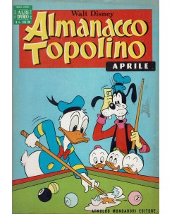 Almanacco Topolino 1969 n. 4 Aprile Edizioni Mondadori