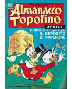 Almanacco Topolino 1970 n.160 Aprile Edizioni Mondadori