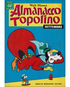 Almanacco Topolino 1970 n.165 Settembre Edizioni Mondadori	