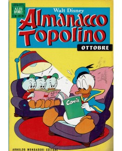 Almanacco Topolino 1970 n.166 Ottobre Edizioni Mondadori	