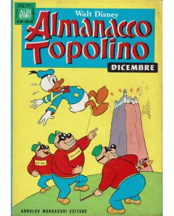Almanacco Topolino 1970 n.168 Dicembre Edizioni Mondadori	