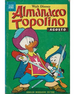 Almanacco Topolino 1972 n.188 Agosto Edizioni Mondadori	