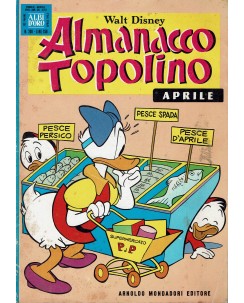Almanacco Topolino 1974 n.208 Aprile Edizioni Mondadori	