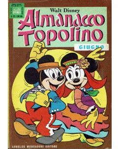 Almanacco Topolino 1975 n.222 Giugno Edizioni Mondadori	