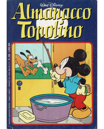 Almanacco Topolino 1979 n.266 Febbraio Edizioni Mondadori	