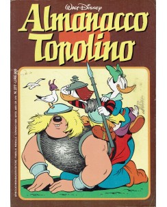 Almanacco Topolino 1980 n.277 Gennaio Edizioni Mondadori	