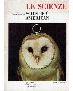 Le scienze scientific american  162 l'udito del barbagianni ed. Le Scienze FF20
