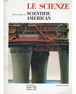 Le scienze scientific american  166 piattaforme petrolifere ed. Le Scienze FF20