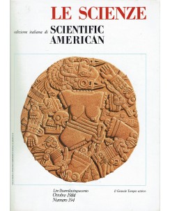 Le scienze scientific american  194 il Grande Tempio azteco ed. Le Scienze FF20