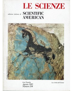Le scienze scientific american  204 la civiltà dell'Urartu ed. Le Scienze FF20