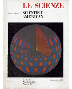 Le scienze scientific american  207 onde acustiche nel Sole ed. Le Scienze FF20