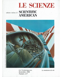 Le scienze scientific american  217 la simulazione al volo ed. Le Scienze FF20