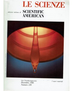 Le scienze scientific american  220 i nuovi materiali ed. Le Scienze FF20