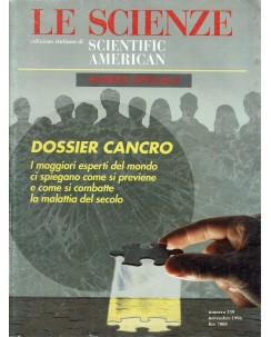 Le scienze scientific american  339 dossier cancro ed. Le Scienze FF20