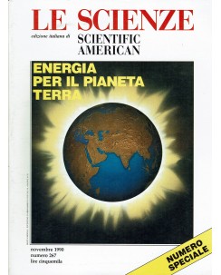 Le scienze scientific american  267 energia pianeta terra ed. Le Scienze FF20