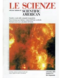 Le scienze scientific american  277 ed. Le Scienze FF20